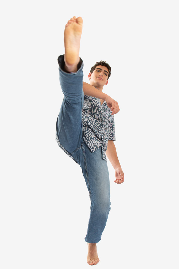 CAMISA MC AFRICAN TRIBE AZUL BLANCO