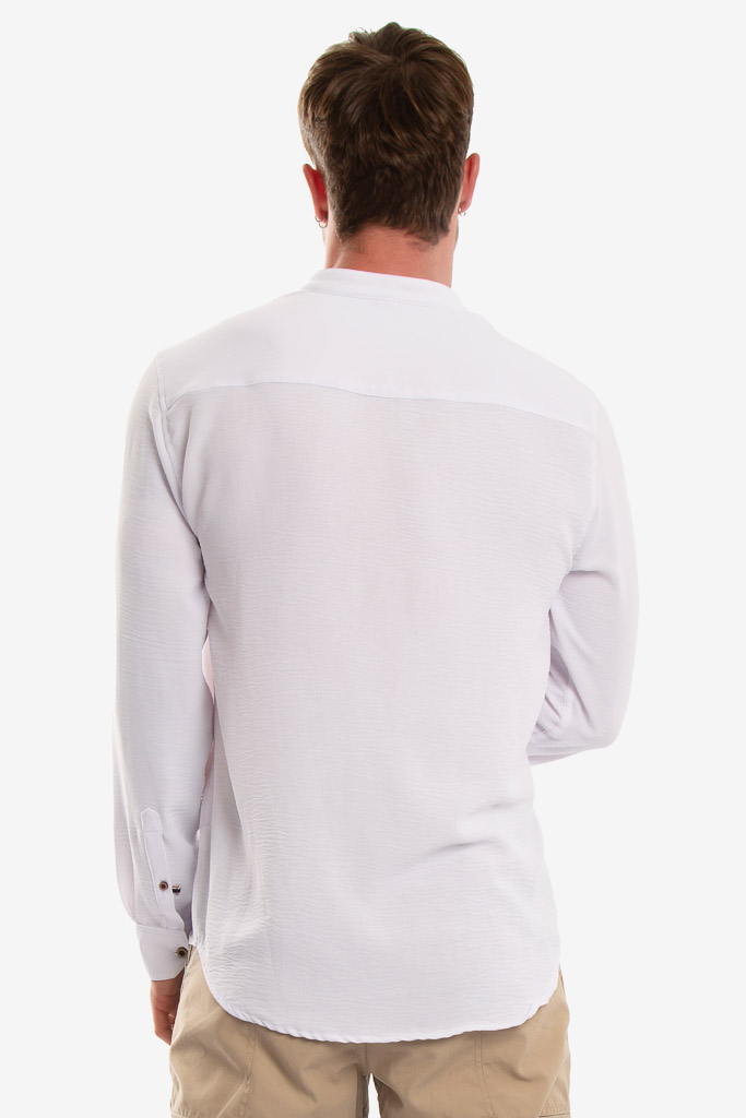 CAMISA ML MAO BLANCO
