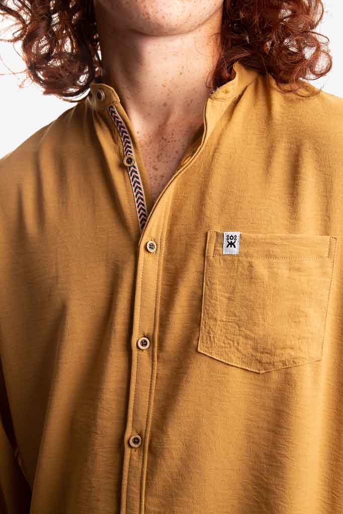 CAMISA ML MAO CANELA