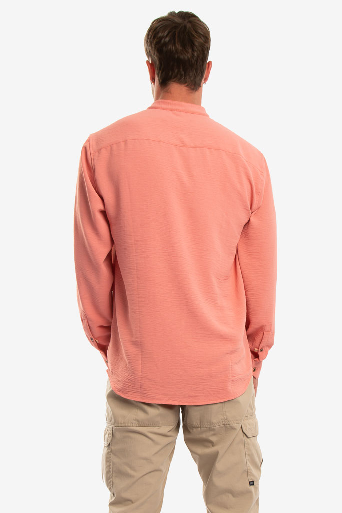 CAMISA ML MAO ROSA