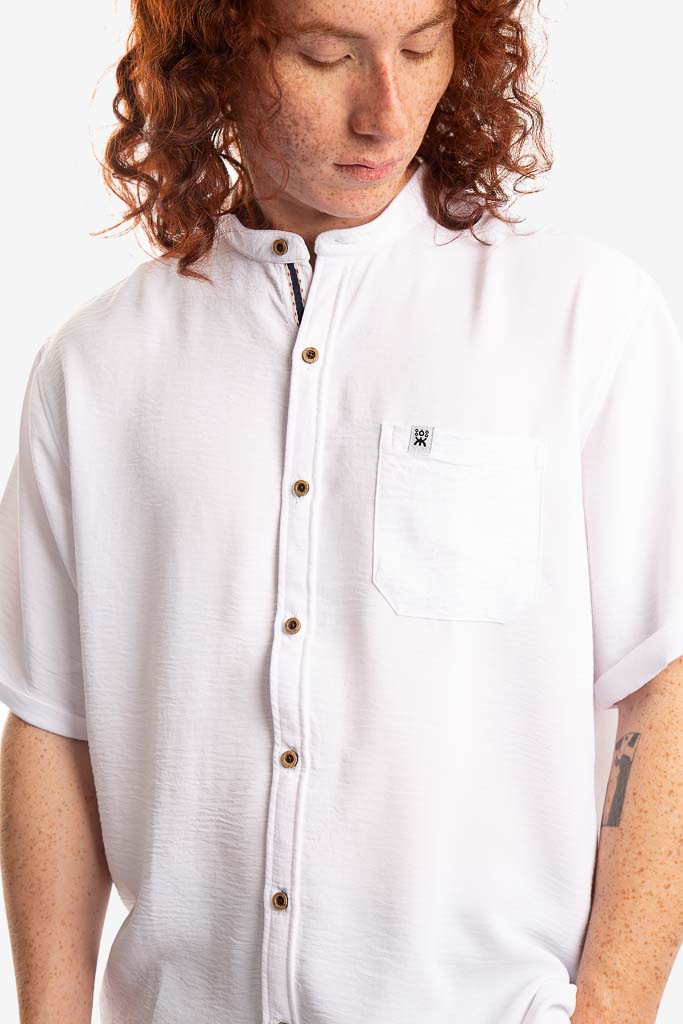 CAMISA MC MAO BLANCO