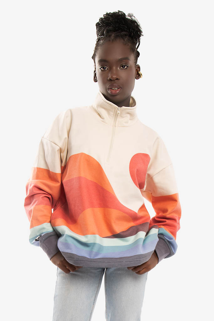 SUDADERA PASOCHOA ORANGE
