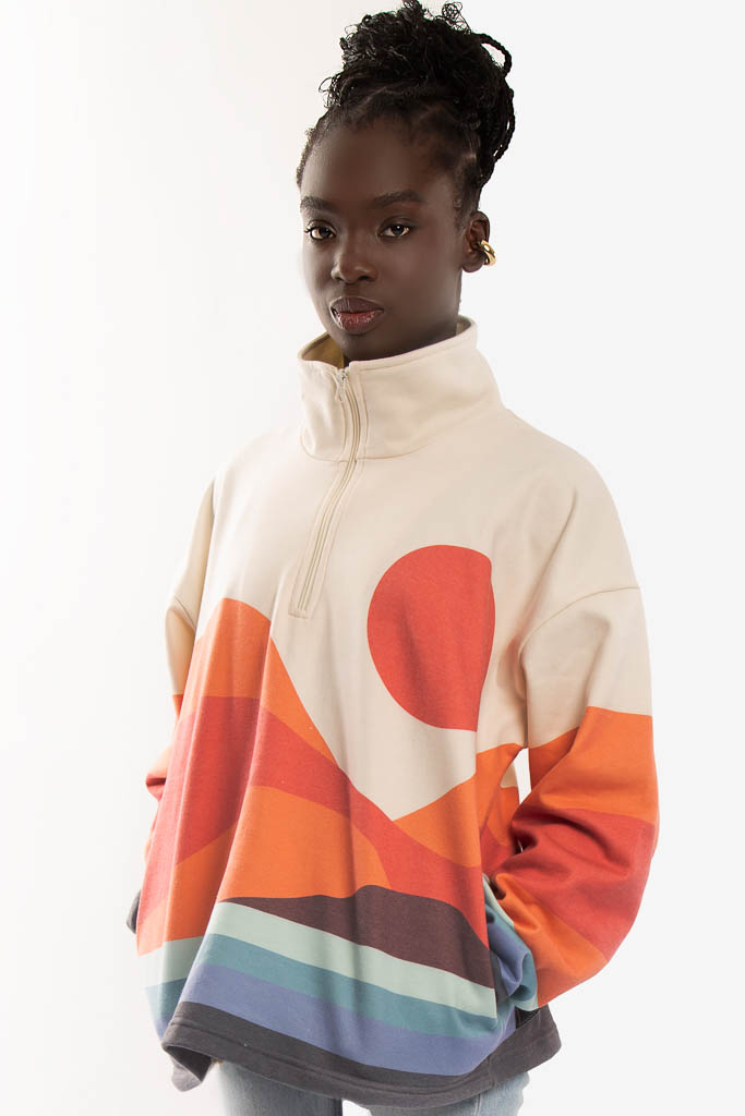SUDADERA PASOCHOA ORANGE