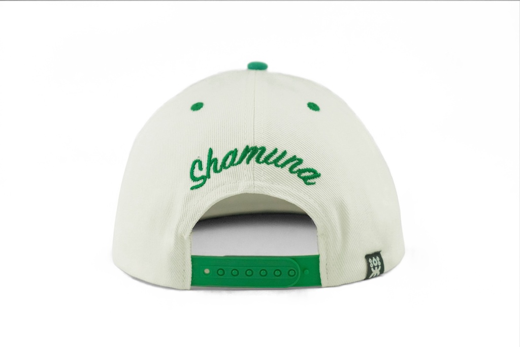 GREEN / WHITE URBAN SNAPBACK GREEN LOGO