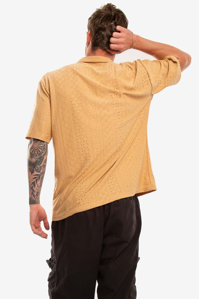 CAMISA MC BEIGE MARRUECOS
