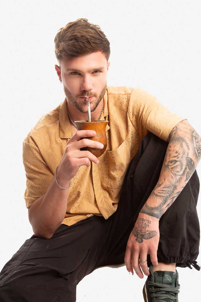 CAMISA MC BEIGE MARRUECOS