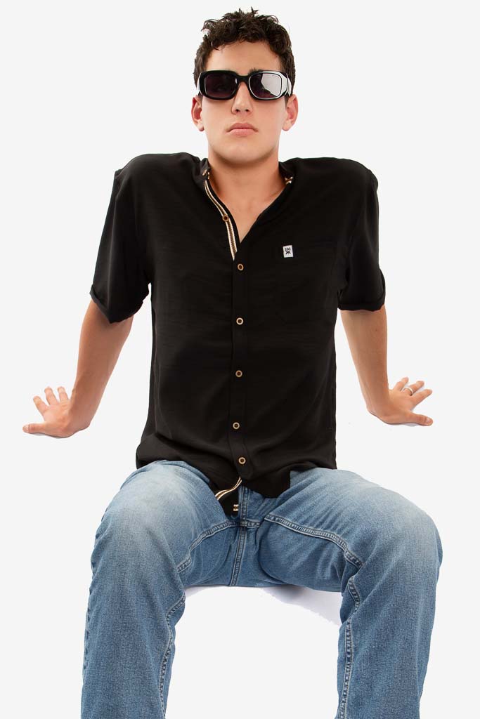CAMISA MC MAO NEGRO