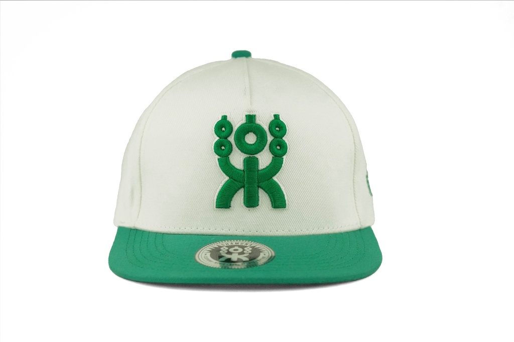 GREEN / WHITE URBAN SNAPBACK GREEN LOGO