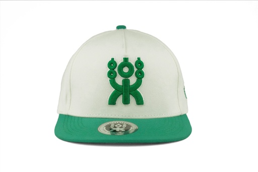 [GRSB0020] GREEN / WHITE URBAN SNAPBACK GREEN LOGO