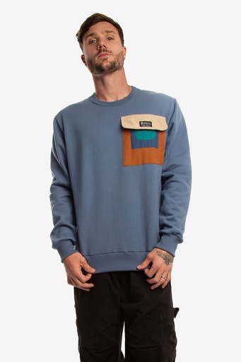 SUDADERA CARGO WOODS BOLSILLOS