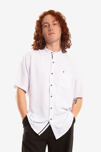 CAMISA MC MAO BLANCO