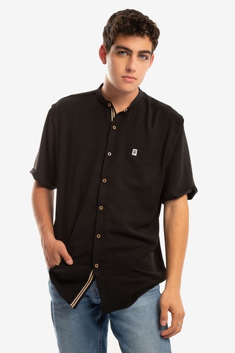 CAMISA MC MAO NEGRO