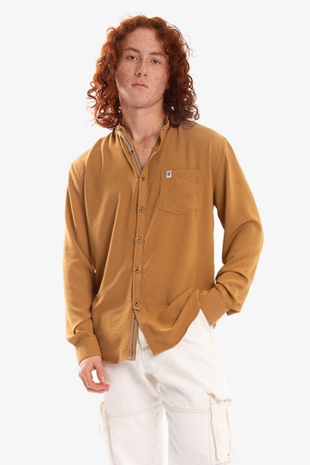 CAMISA ML MAO CANELA