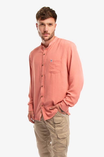 CAMISA ML MAO ROSA