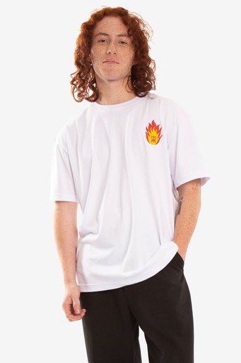CAMISETA BLANCA SHAMUNA FIRE