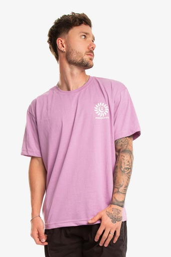 CAMISETA LILA RISE WITH THE SUN